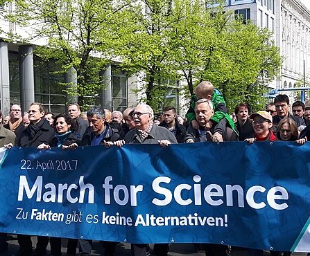 Science March Berlin 2017, CC0, via Wikimedia Commons